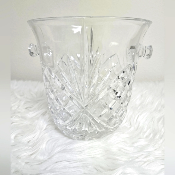 Godinger Crystal Glass Ice Bucket - Picture 6 of 6